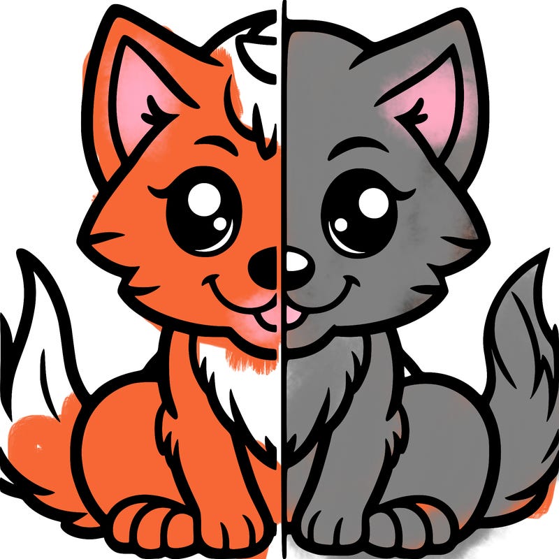 split wolf