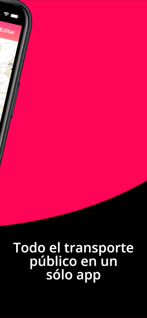 TuRuta (antes TuMicro) - Introductory screen of the TuRuta app for navigating public transport in Lima