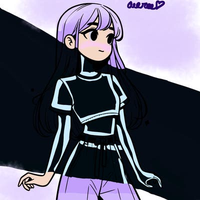 girl in a cute crop top