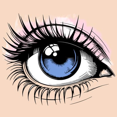 realistic eye