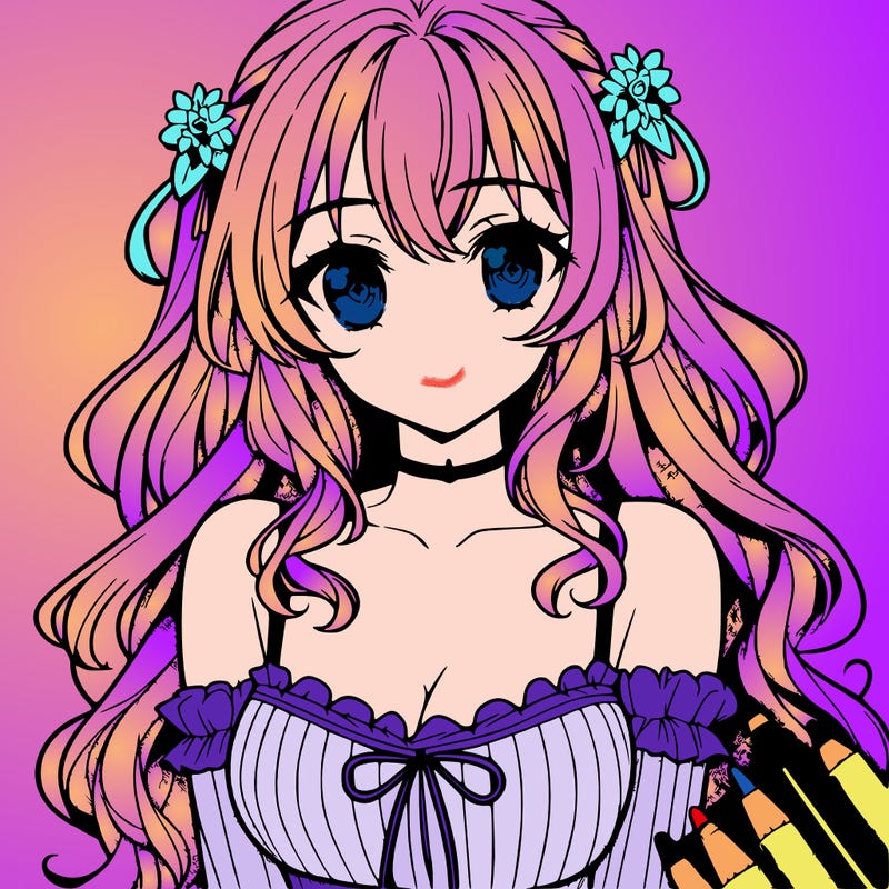 anime beautiful girl