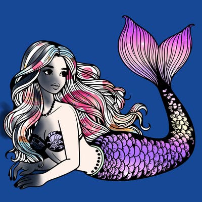 realistic mermaid