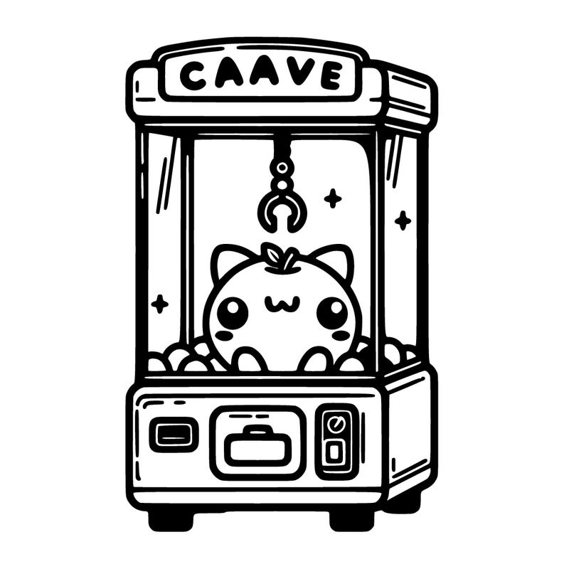 kawaii claw machine