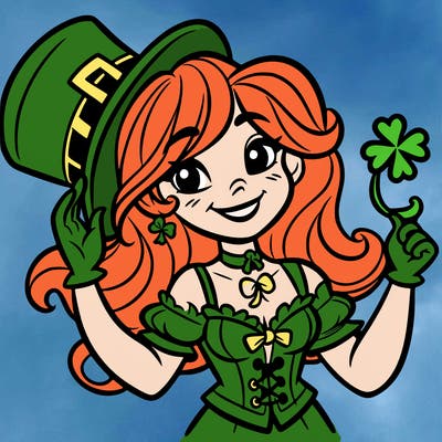 female leprechaun