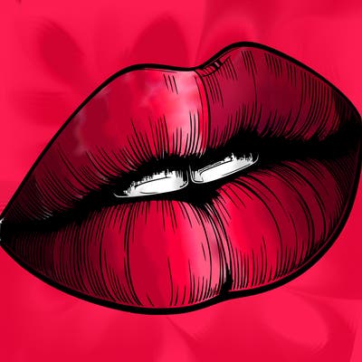 realistic lips