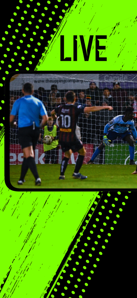 LOITV - Live soccer match streaming on the LOITV mobile app