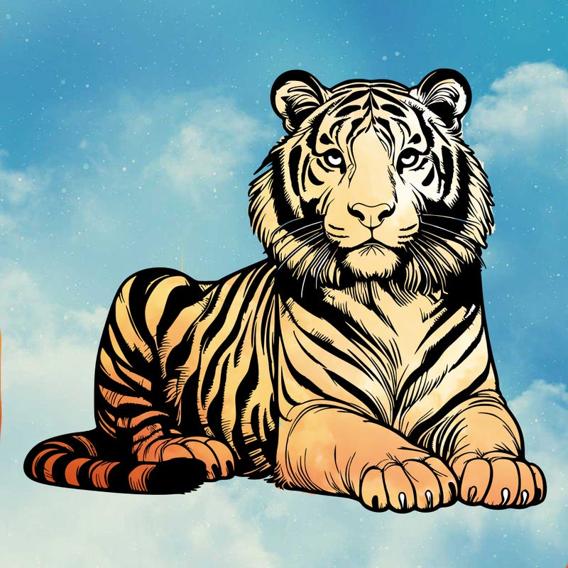 realistic tiger