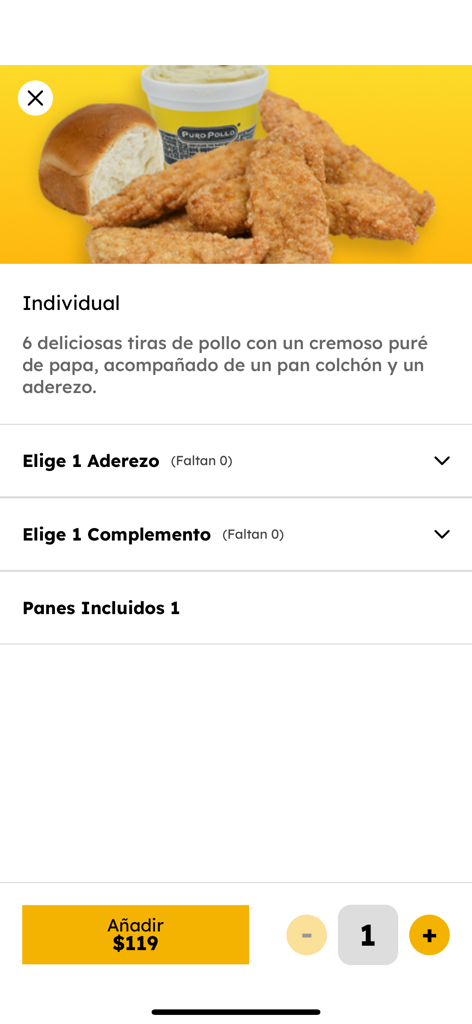 Puro Pollo App - Food & Drink App | MWM