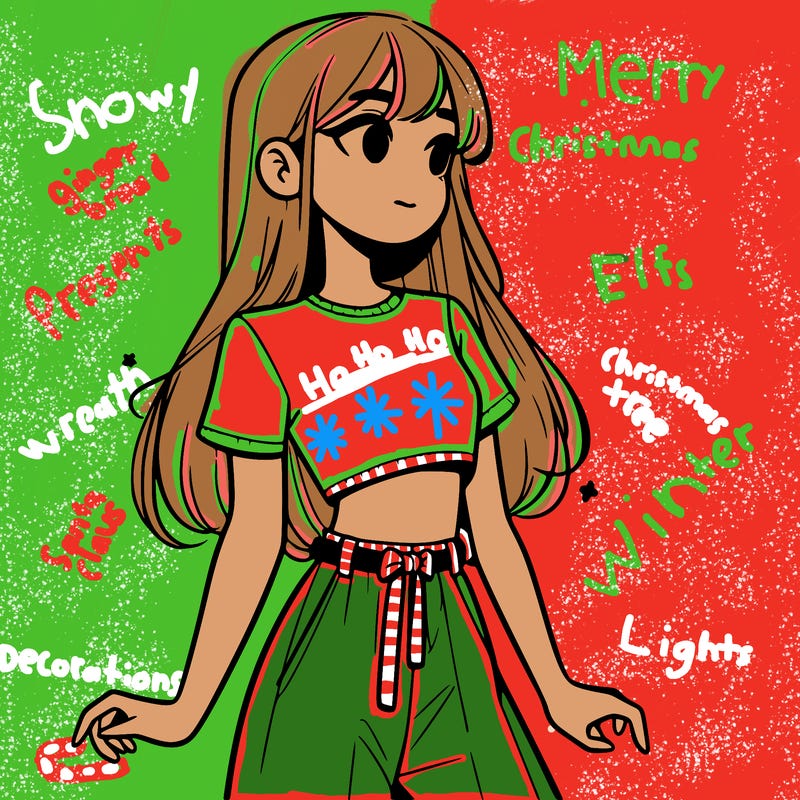 girl in a cute crop top