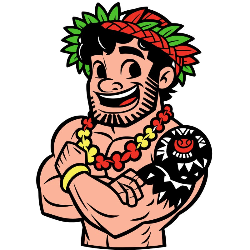 hawaiian man