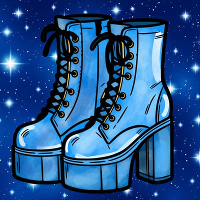 boots with a heel bottom