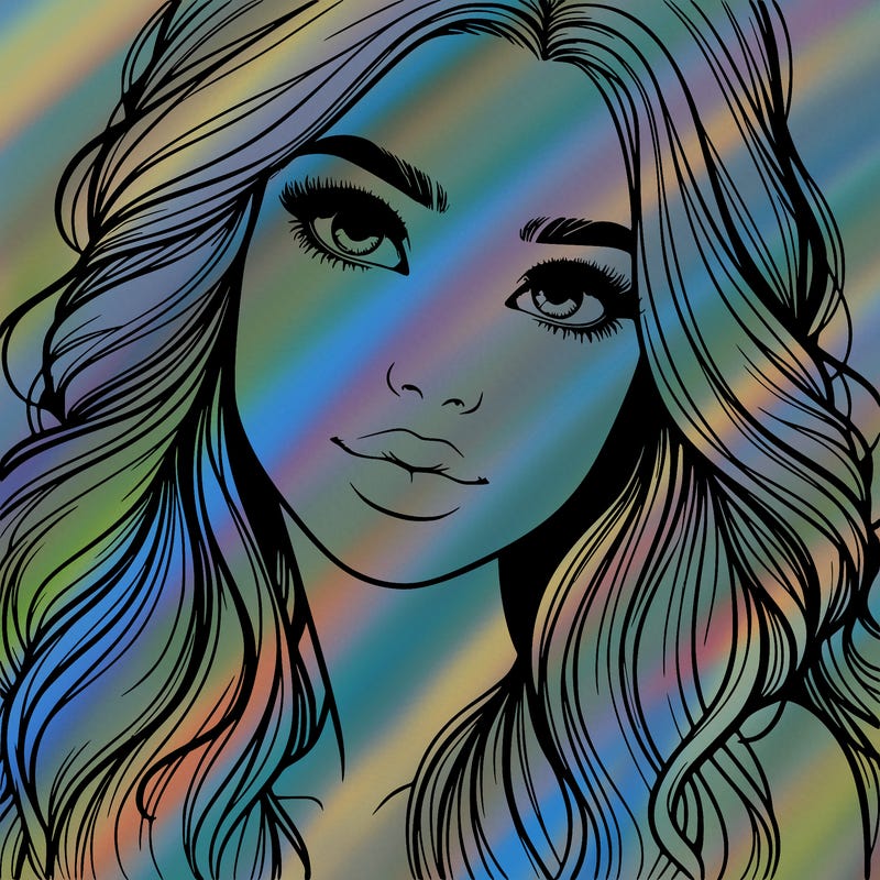 beautiful realistic girl