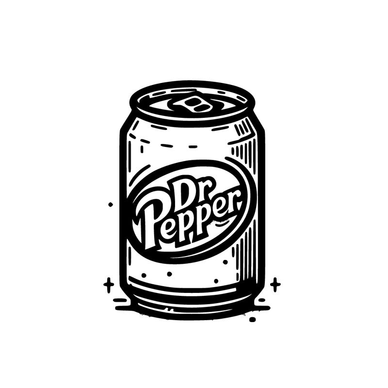 dr pepper can