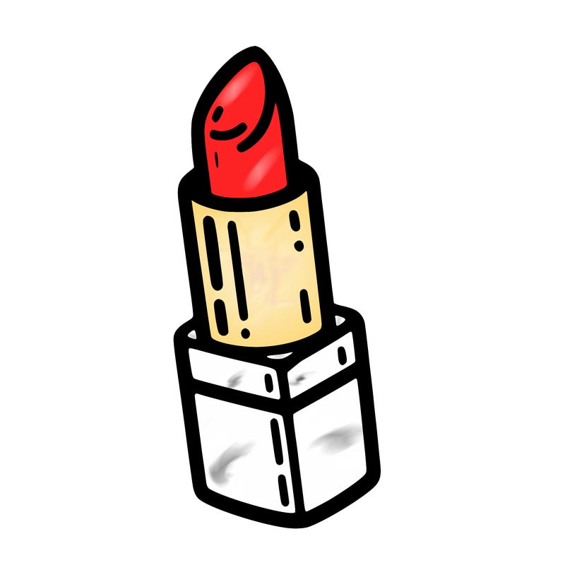 simple lipstick