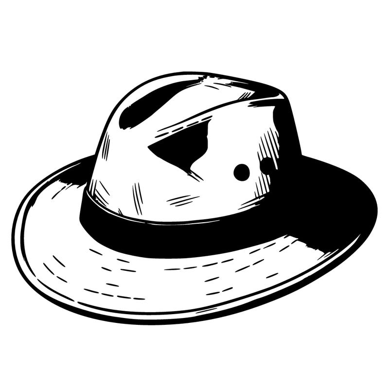 a realistic hat