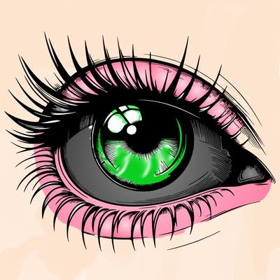 realistic eye