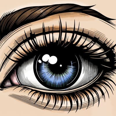 realistic eye