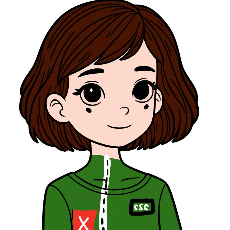 girl with short hair