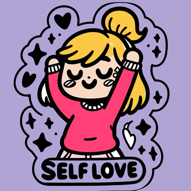 self-love sticker