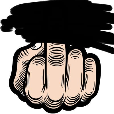 middle finger
