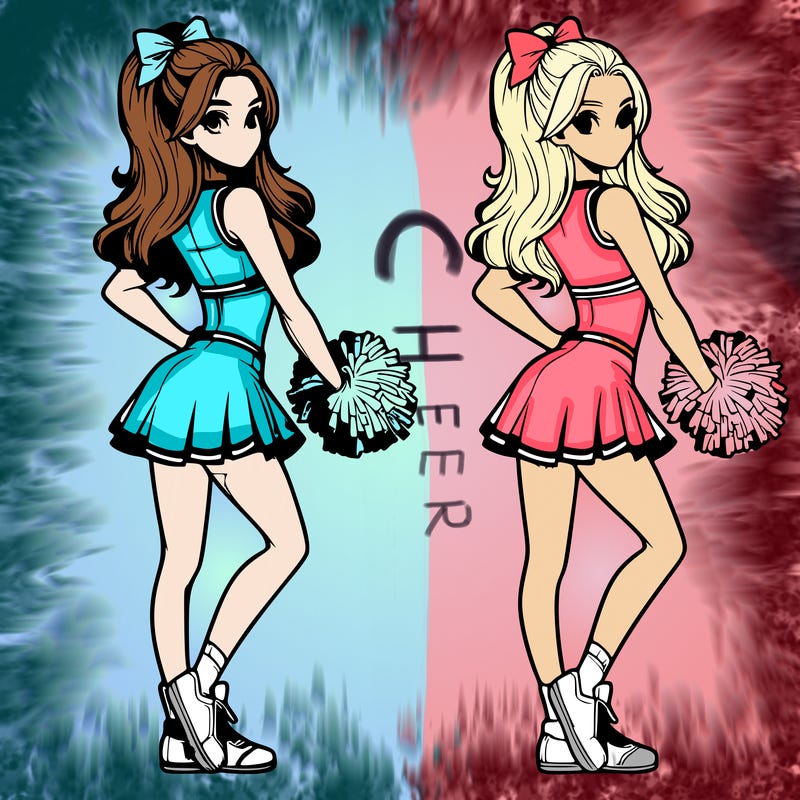 realistic cheerleader