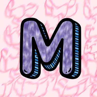 m