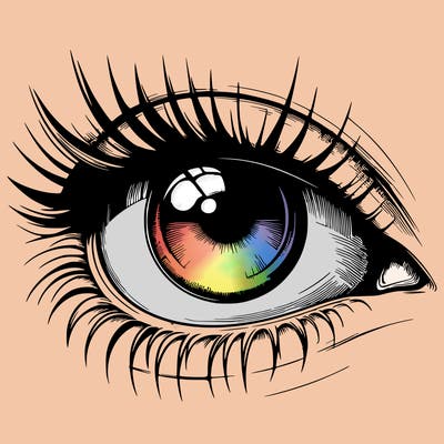 realistic eye