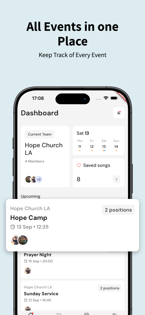 OnStage - Plan & Worship - Productivity App | MWM