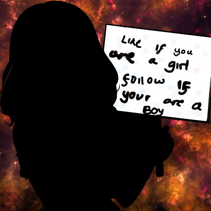 realistic pretty girl holding blank sign