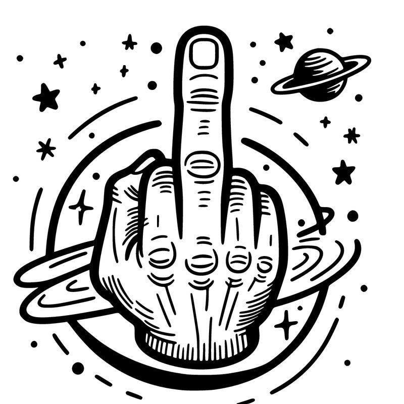 middle finger