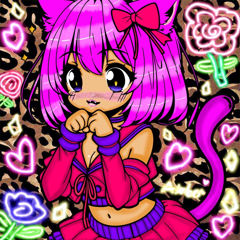 manga cat girl