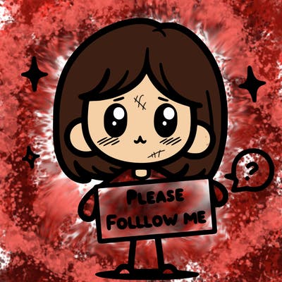 please follow me