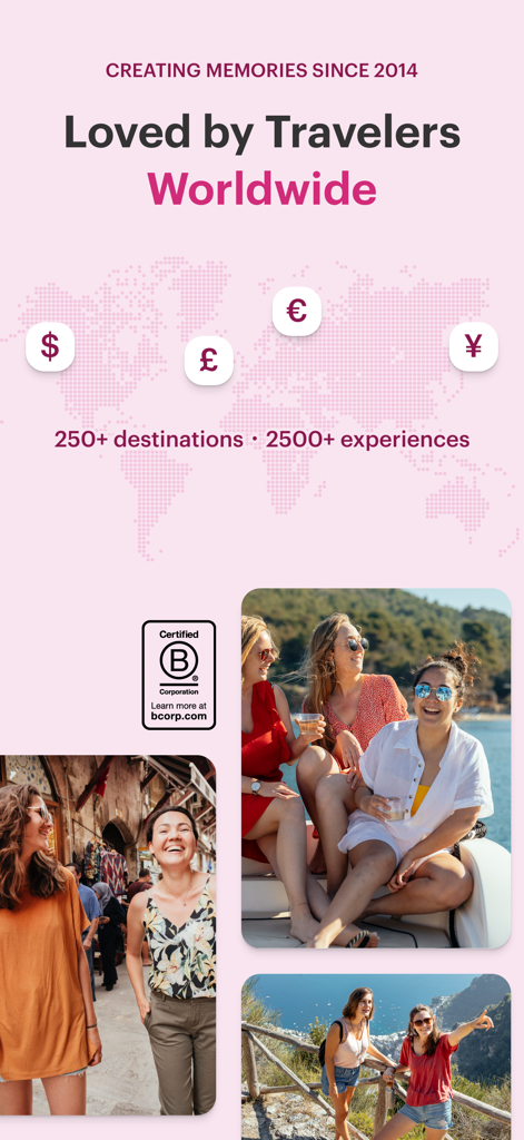 Viajeros disfrutando de experiencias locales auténticas y privadas en todo el mundo con la aplicación Withlocals.
