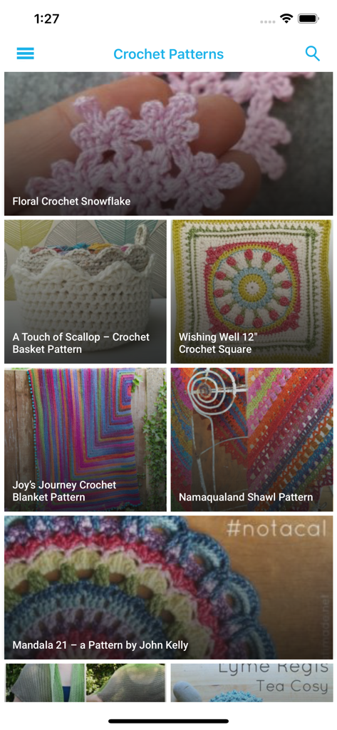 5000+ Crochet Patterns - Shopping App | MWM