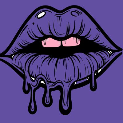 lips that look realistic and drip