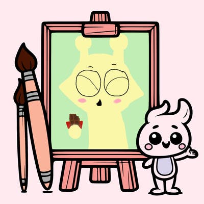 large empty canvas