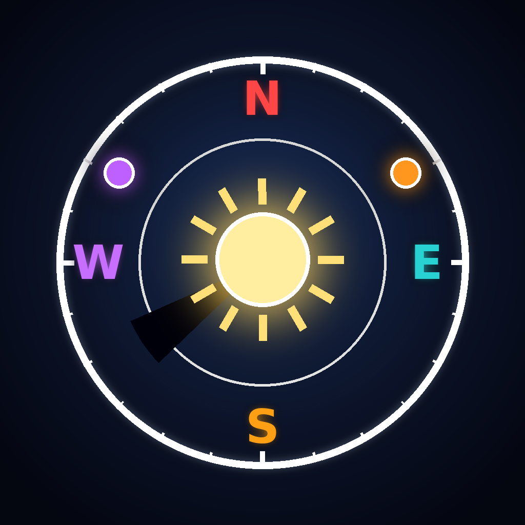 Shade Compass - Utilities App | MWM