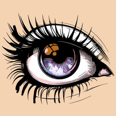 realistic eye