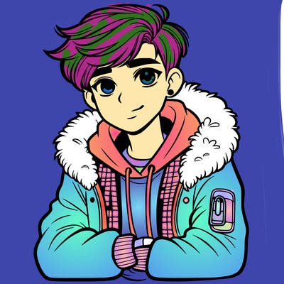 stylish teenager
