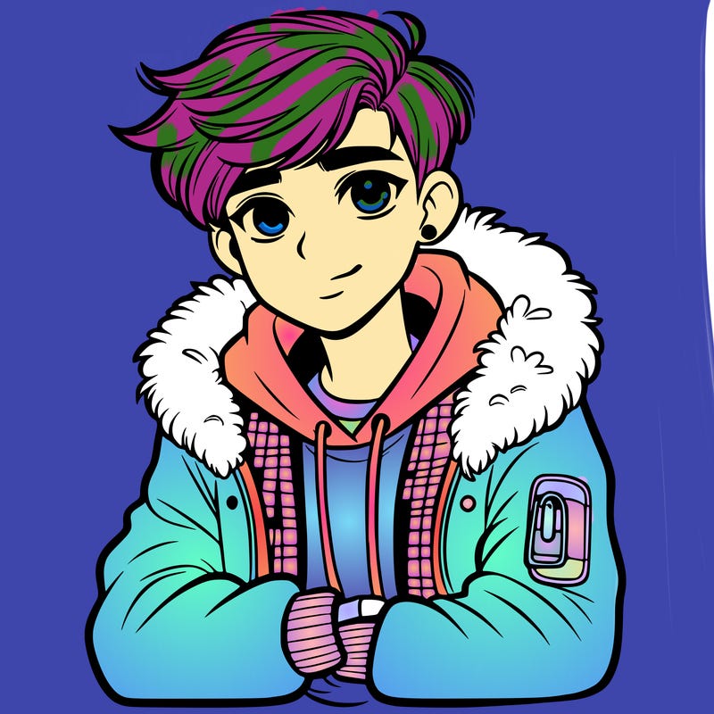 stylish teenager