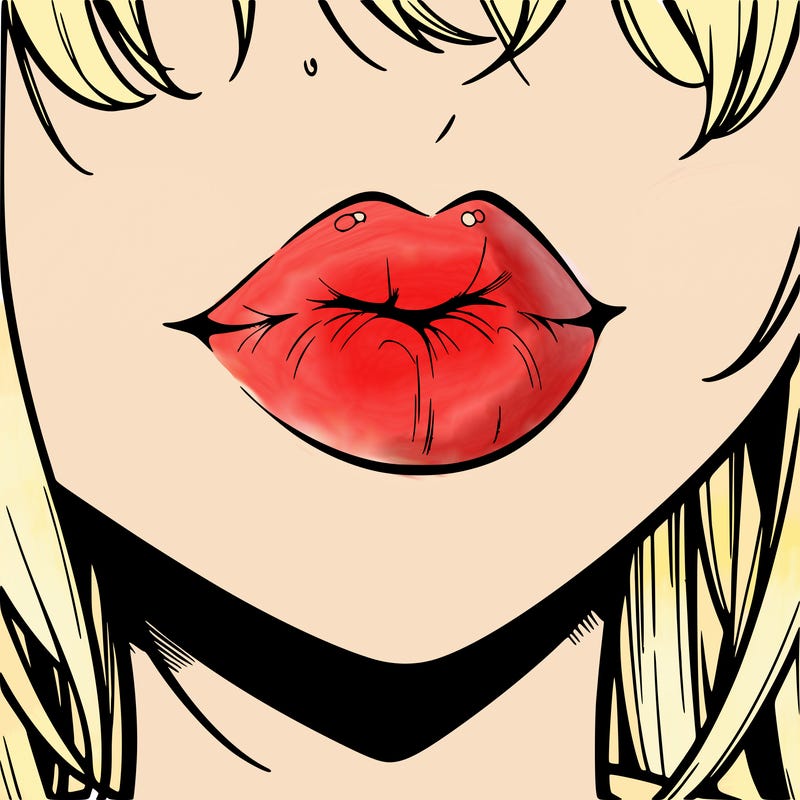 anime lips