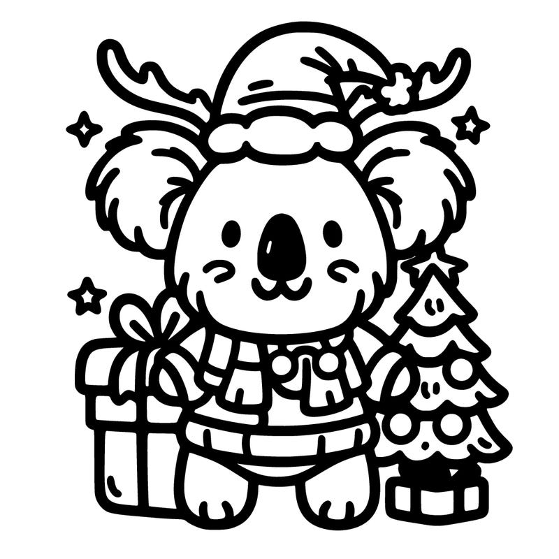 christmas koala