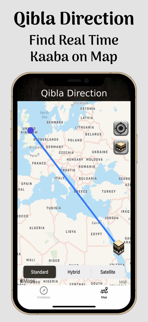 Finder Qibla Direction Compass - Reference App | MWM