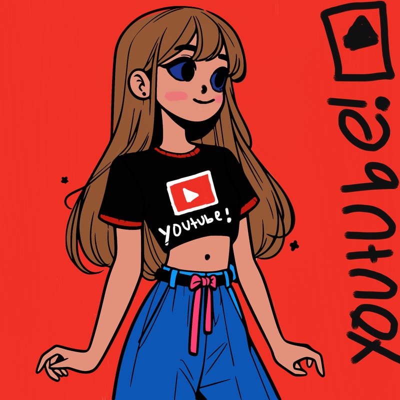 girl in a cute crop top