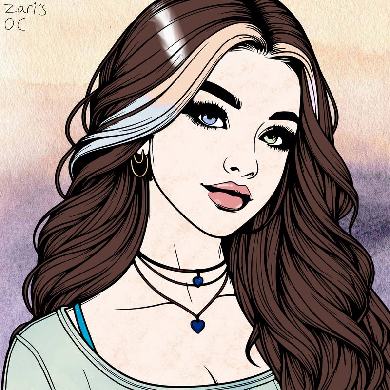 detailed realistic girl