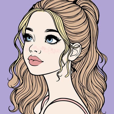 beautiful realistic girl