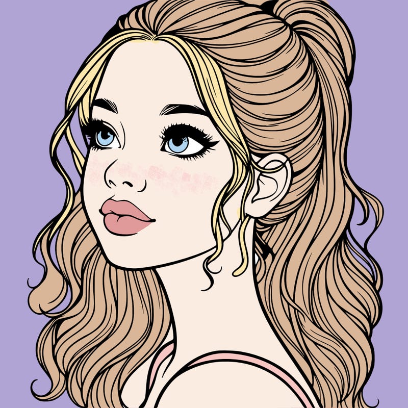 beautiful realistic girl