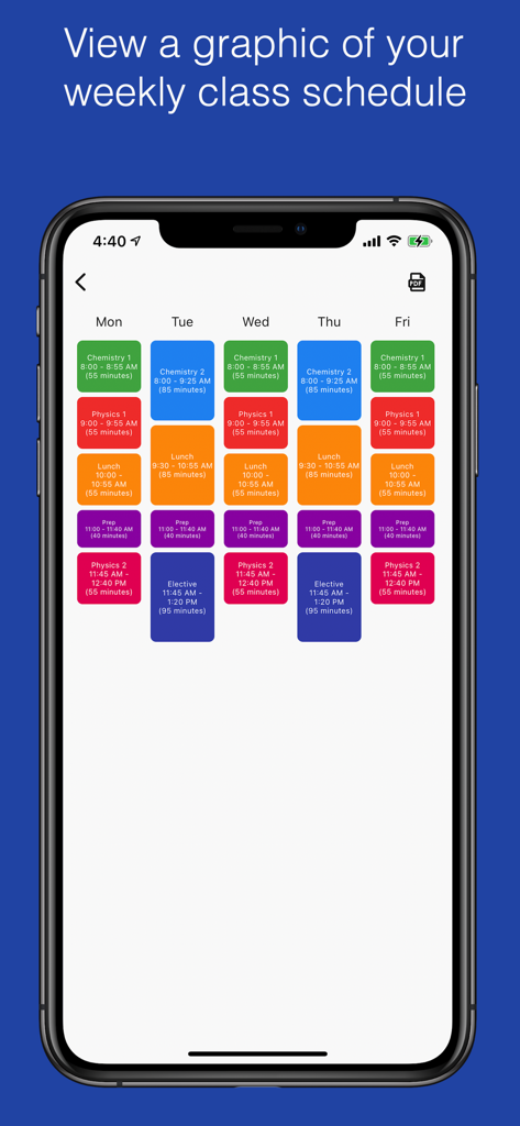 Class Planner for teachers - Education App | MWM