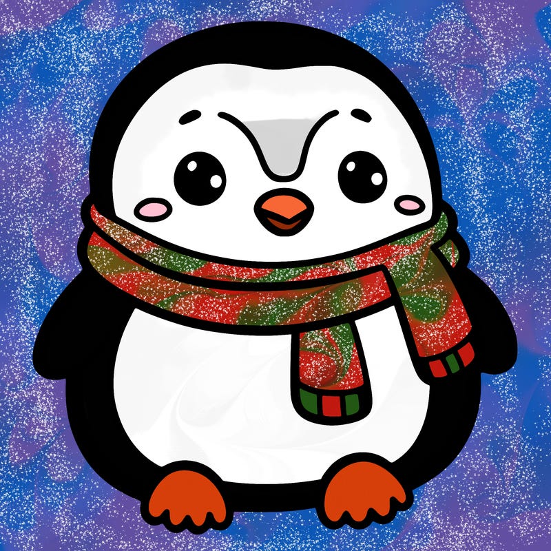 cute penguin