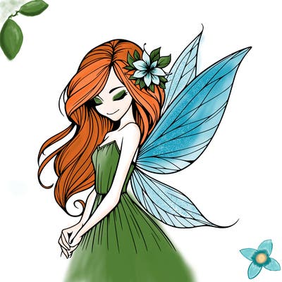 realistic fairy